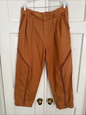 Burning Torch Rust-Orange Chino Pants